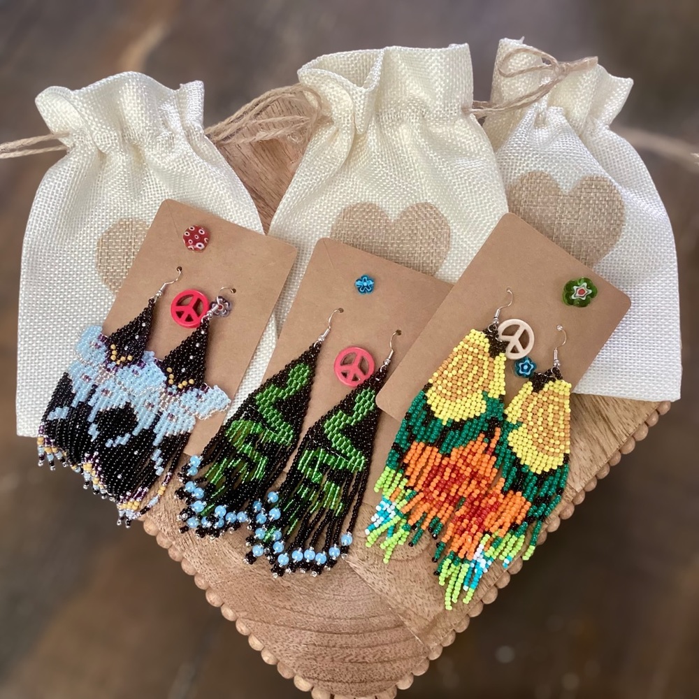 🌸Bohemian Seed Beaded Earrings
